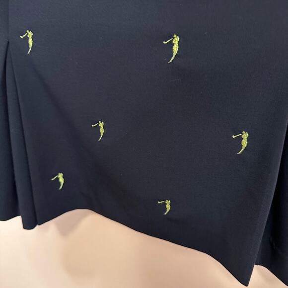 EP Pro Golf Pleated Skort Golfer Embroidered Applique Womem's 6 - Picture 3 of 10